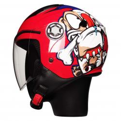 FR-205 DOG RED / ÇOCUK KASKI / YARIM KASK