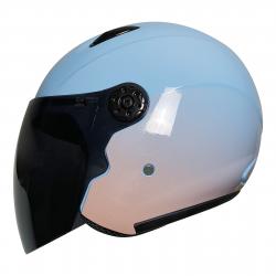 FR-601 - CYAN - YARIM KASK