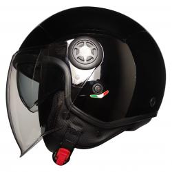 FR-612 - BLACK - YARIM KASK