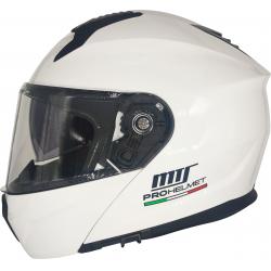 M-966 V2 - WHITE - ÇENE AÇILIR KASK