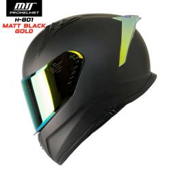 M-801 GOLD-MAT BLACK GOLD-FULL FACE