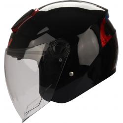 RSV-618 - BLACK - YARIM KASK