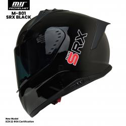 M-801 SNAKE-SRX BLACK-FULL FACE