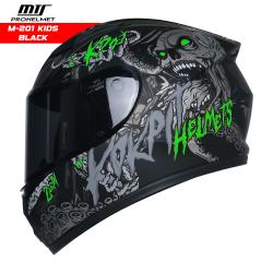 M-201 BLACK / ÇOCUK KASKI / YARIM KASK